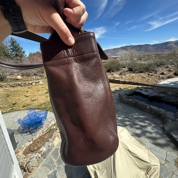 Vintage Coach Soho Buckle Bag #1457 - Mahogany - Picture 5 of 9